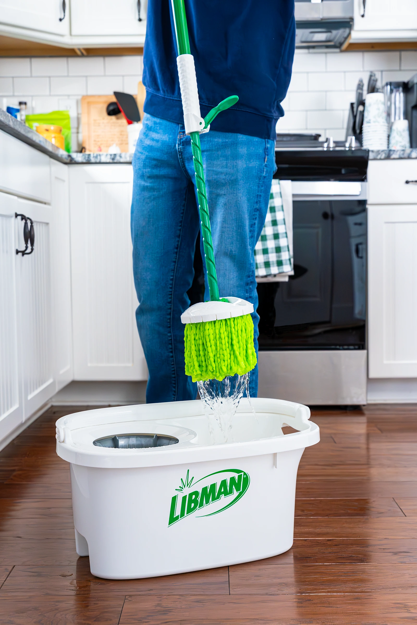 Lintaman （リンタマン） ZEBRA 37 Lightning Spin Mop™ System Refill | Libman